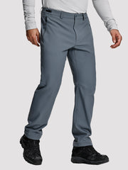Men's Fleece-Lined Water-Resistant Snow Ski Pants PIONEER CAMP