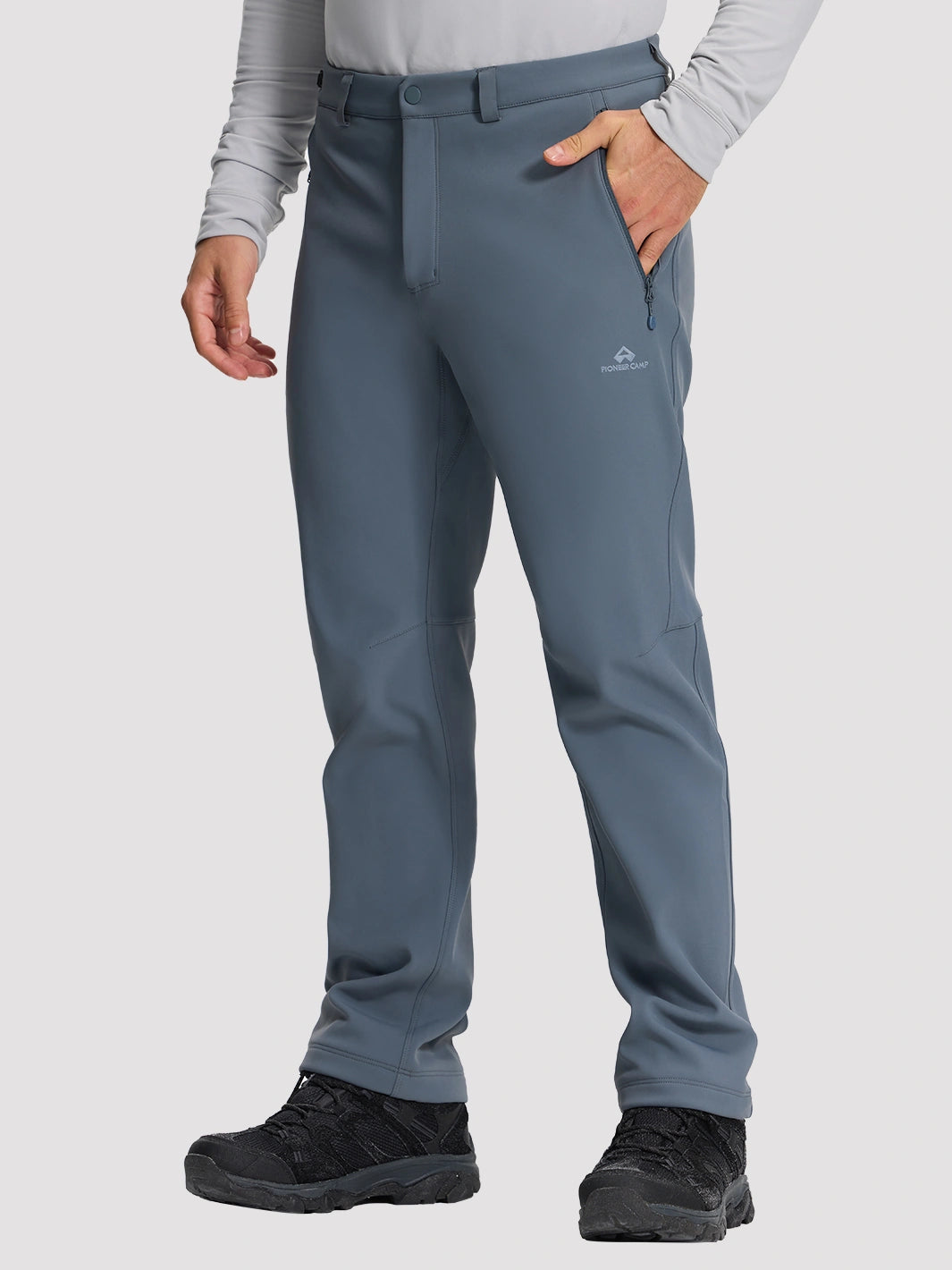Men's Fleece-Lined Water-Resistant Snow Ski Pants