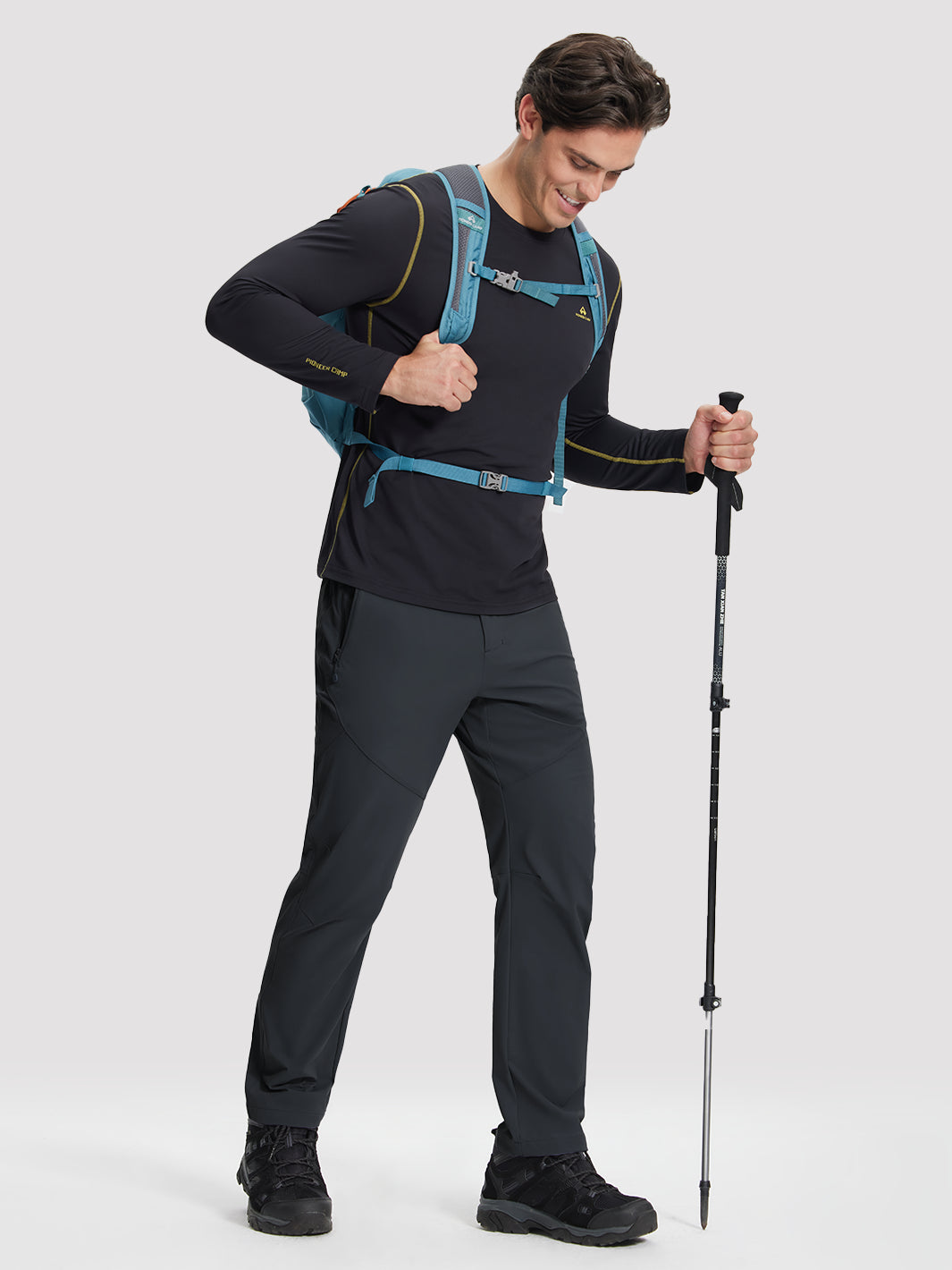 Men's 4-Way Stretch Water-Repellent Hiking Pants