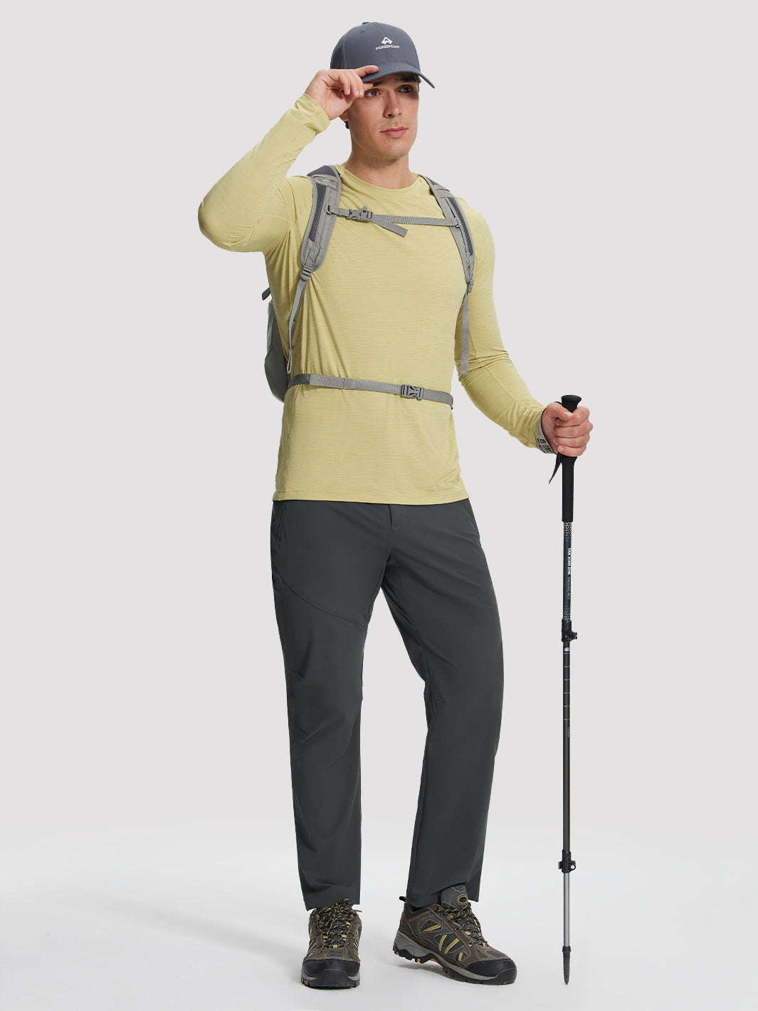 Men's 4-Way Stretch Water-Repellent Hiking Pants