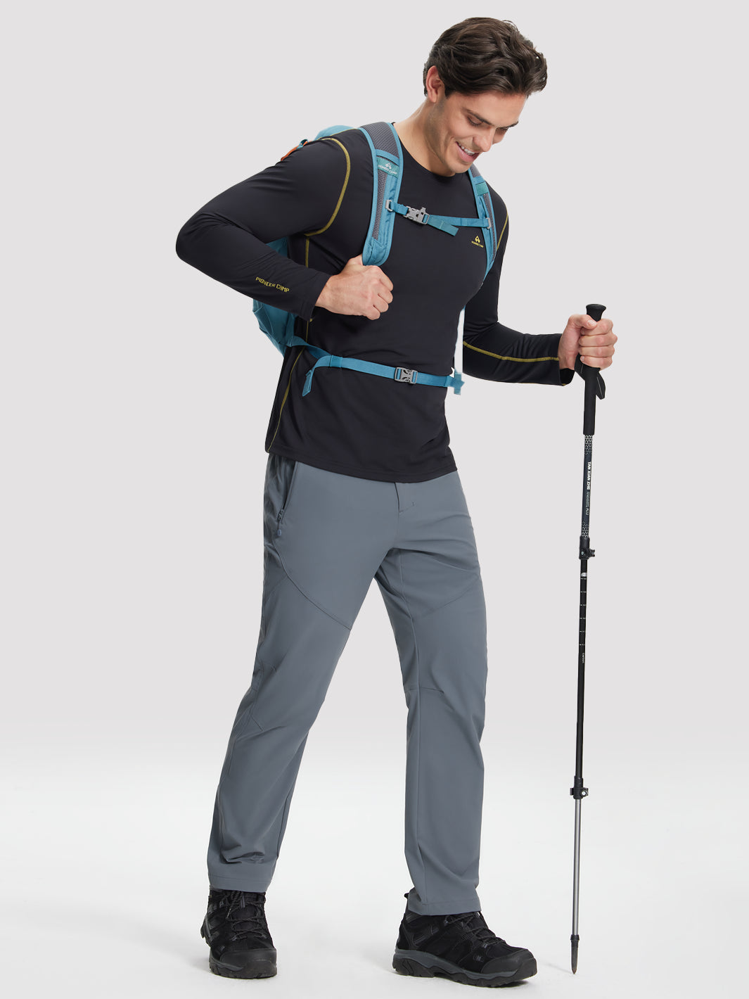 Men's 4-Way Stretch Water-Repellent Hiking Pants