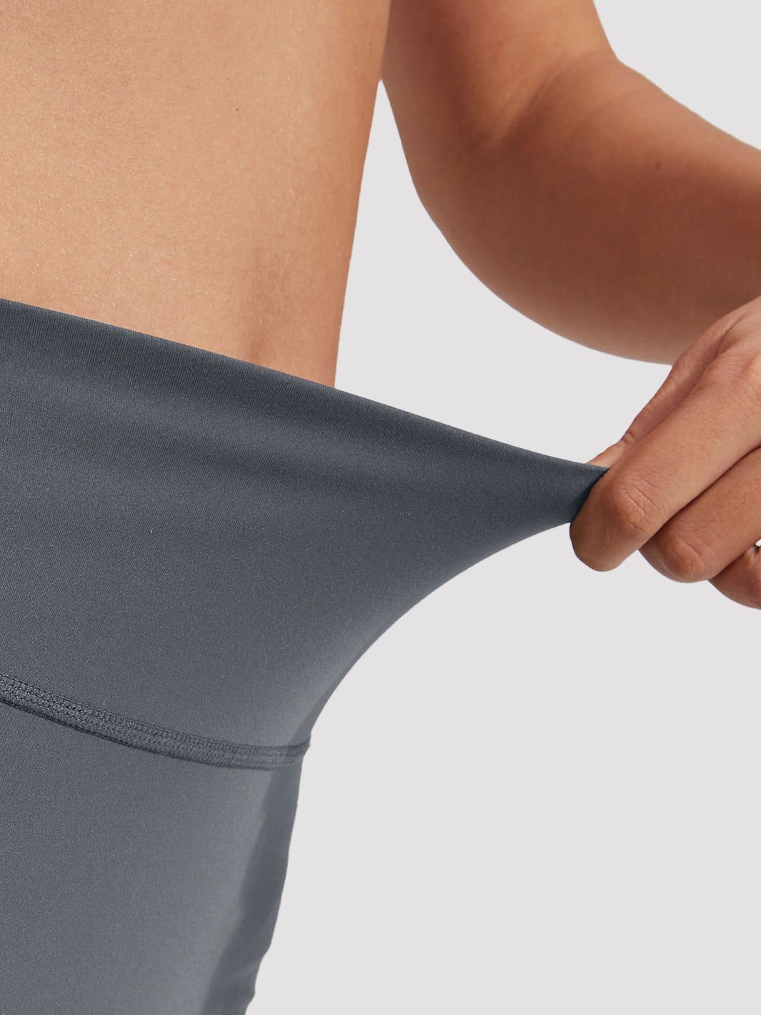 Women's High-Waist No-Ride-Up Yoga Shorts with Pockets