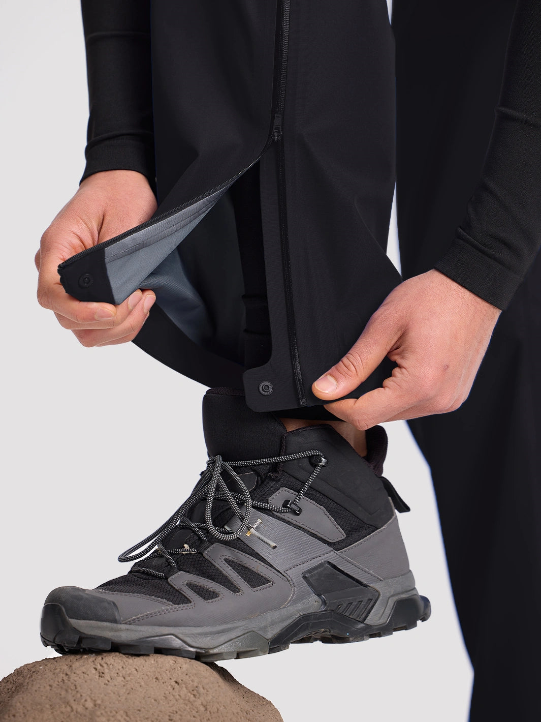 Men's Waterproof Breathable Softshell Hiking Pants