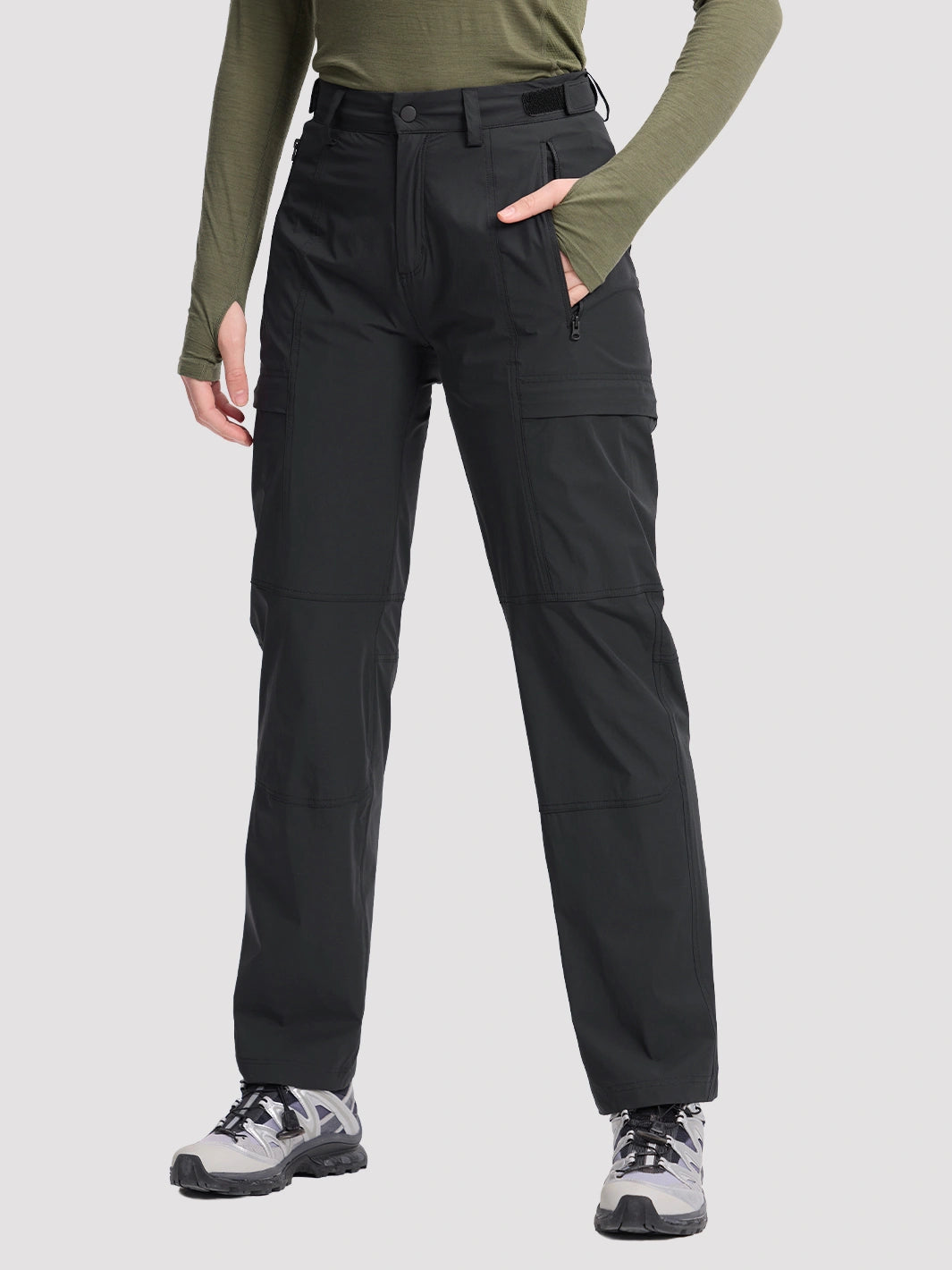 Leichte, verstaubare Reisehose für Damen mit UV-Schutz 100+