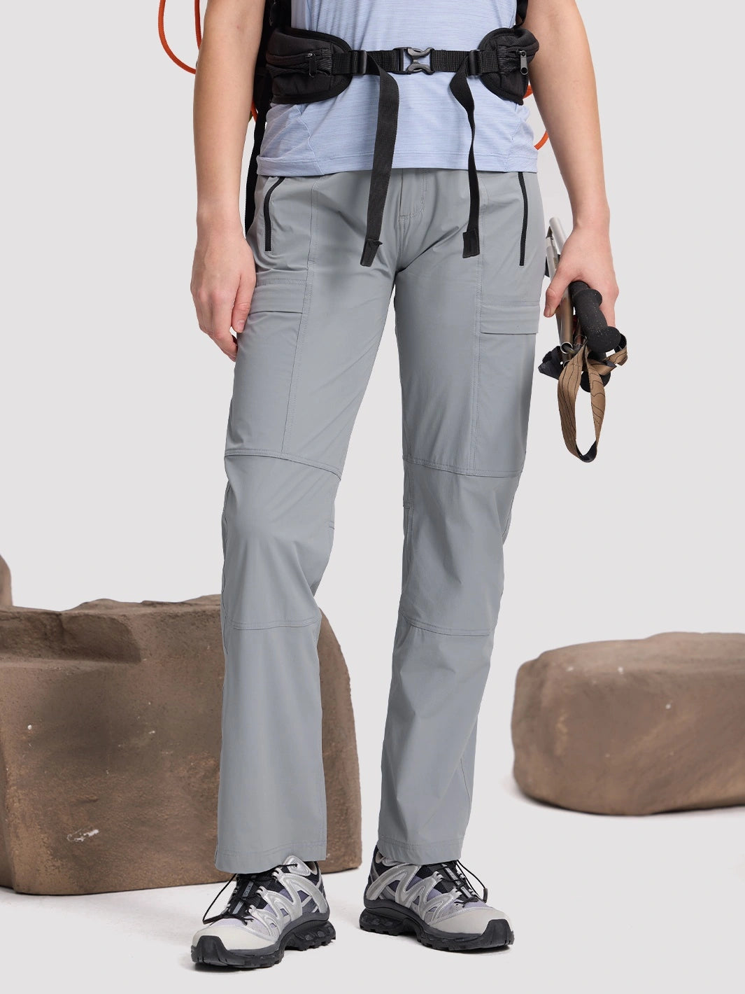 Leichte, verstaubare Reisehose für Damen mit UV-Schutz 100+