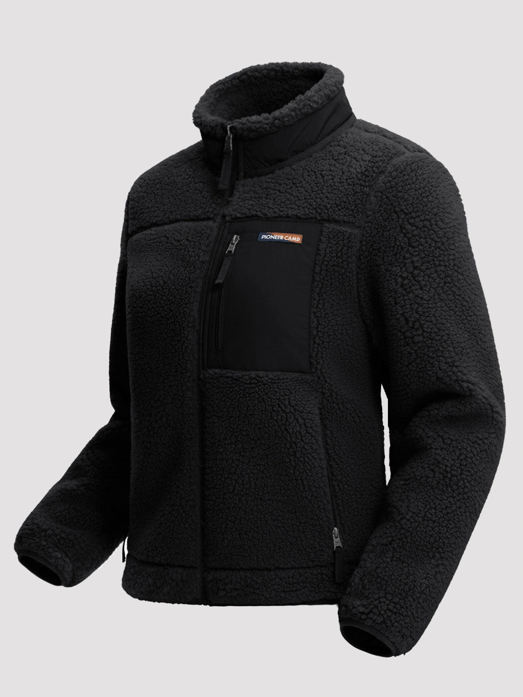Women's 550g Thick Polar Fleece Full-Zip Jacket
