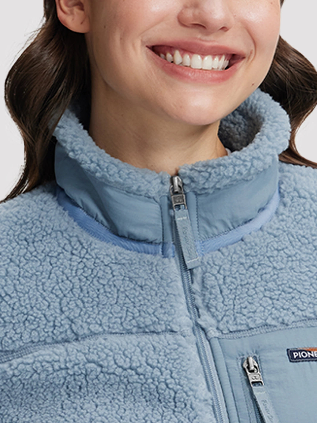 Women's 550g Thick Polar Fleece Full-Zip Jacket