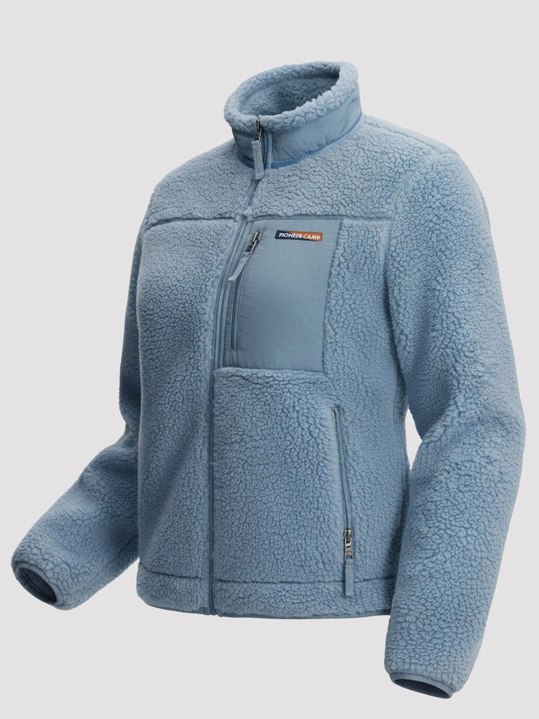 Women's 550g Thick Polar Fleece Full-Zip Jacket