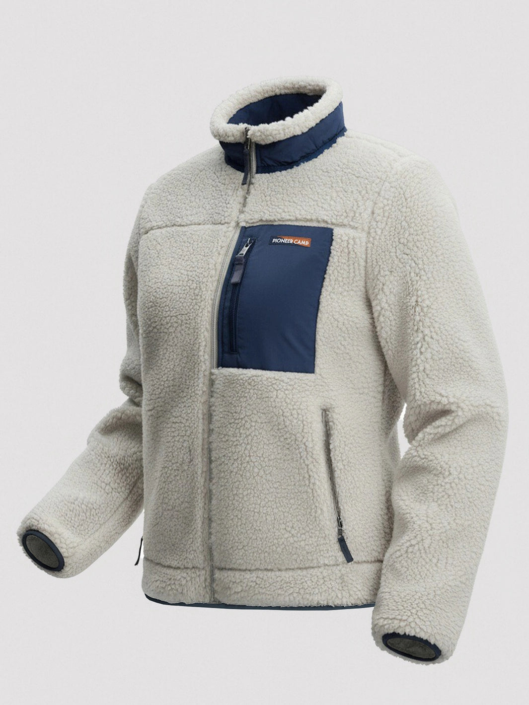 Women's 550g Thick Polar Fleece Full-Zip Jacket