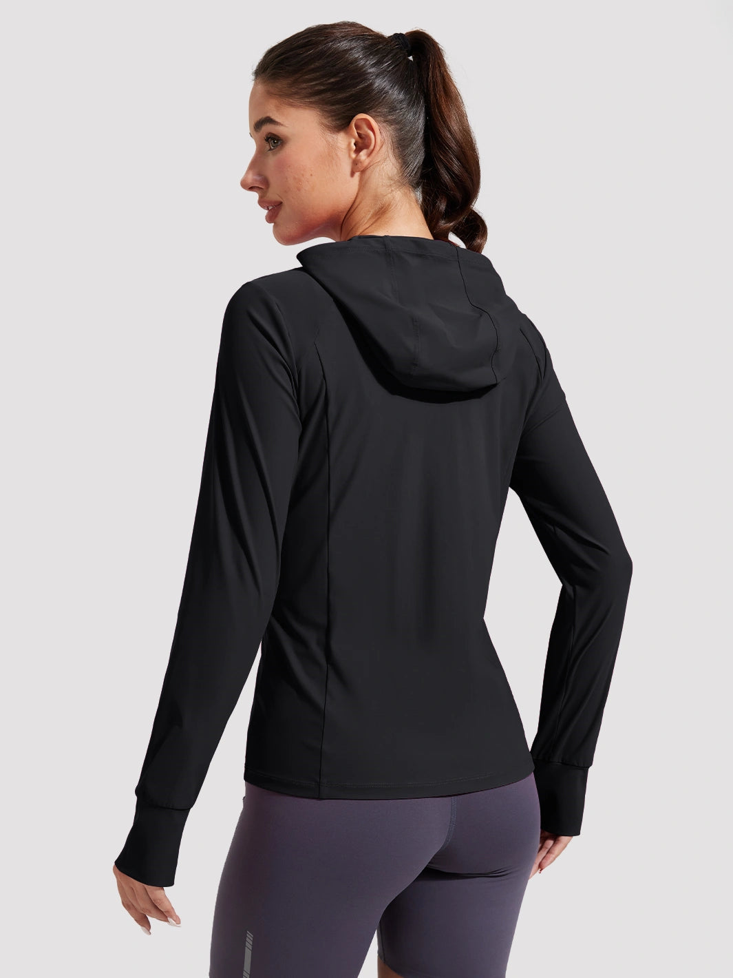 Sonnen Hoodie für Damen mit LSF 50+ und durchgehendem Reißverschluss