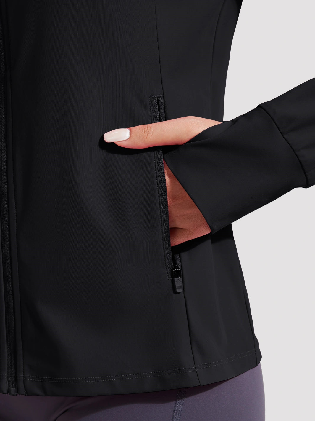 Sonnen Hoodie für Damen mit LSF 50+ und durchgehendem Reißverschluss