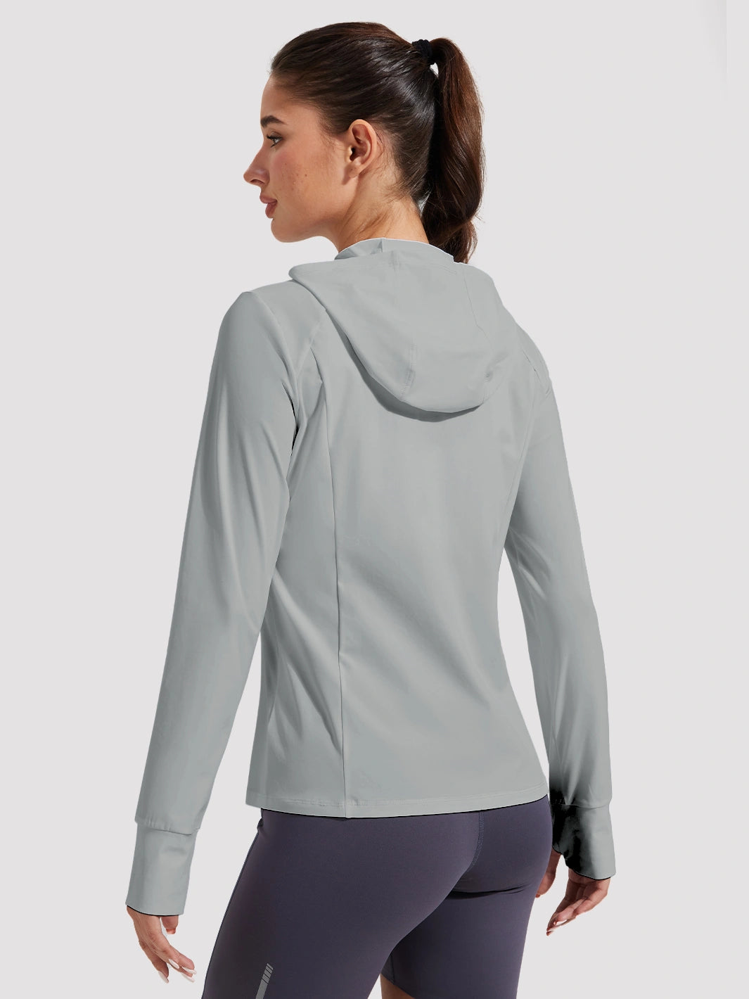 Sonnen Hoodie für Damen mit LSF 50+ und durchgehendem Reißverschluss