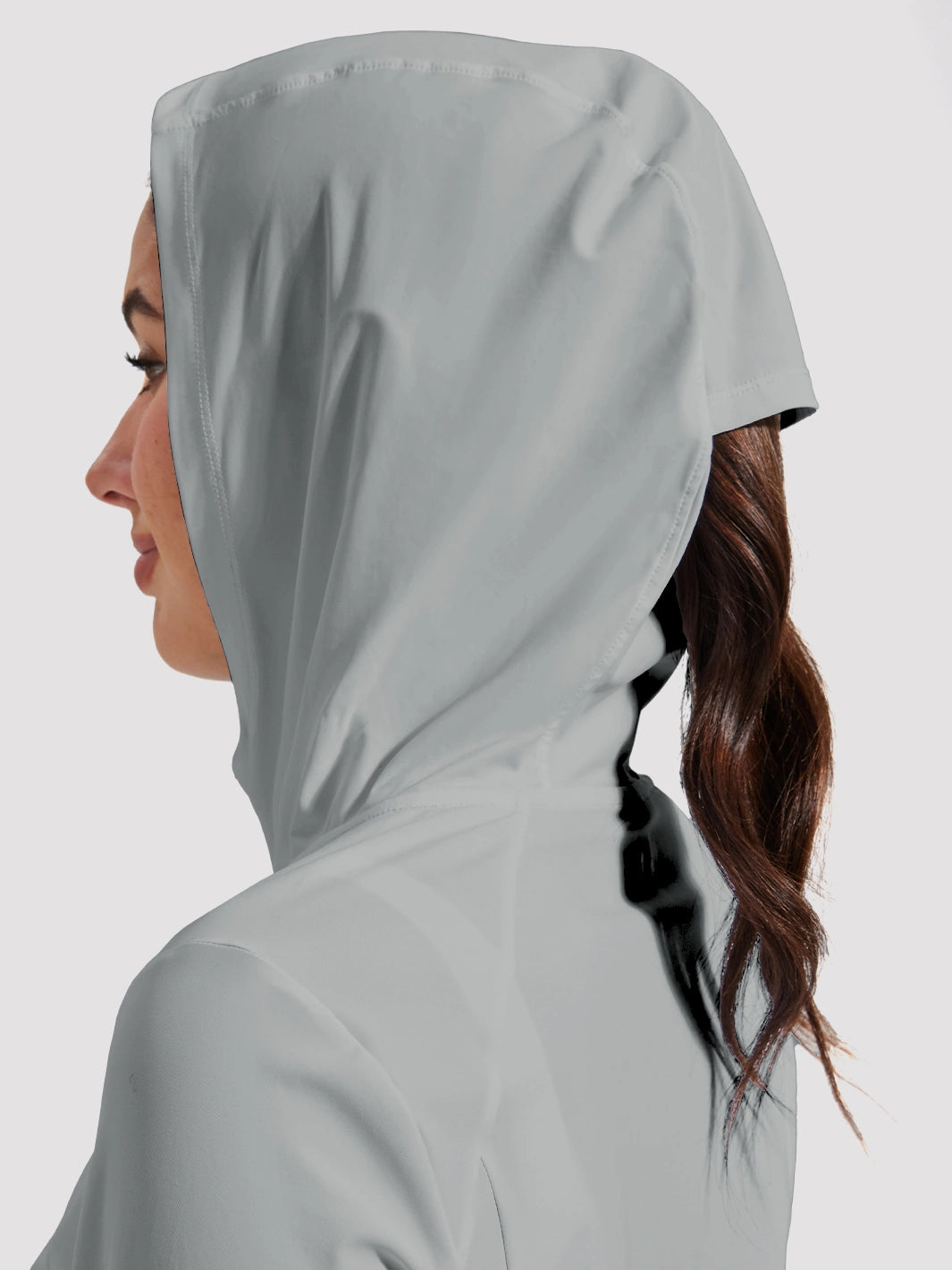 Sonnen Hoodie für Damen mit LSF 50+ und durchgehendem Reißverschluss