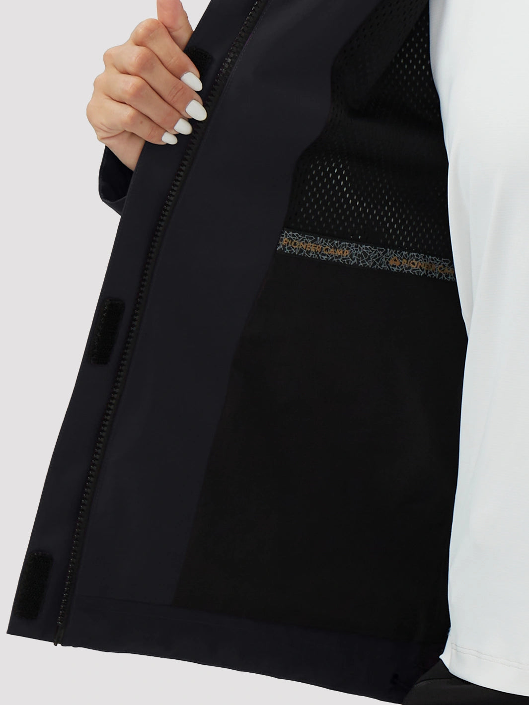 Veste de pluie imperméable et pliable pour femmes