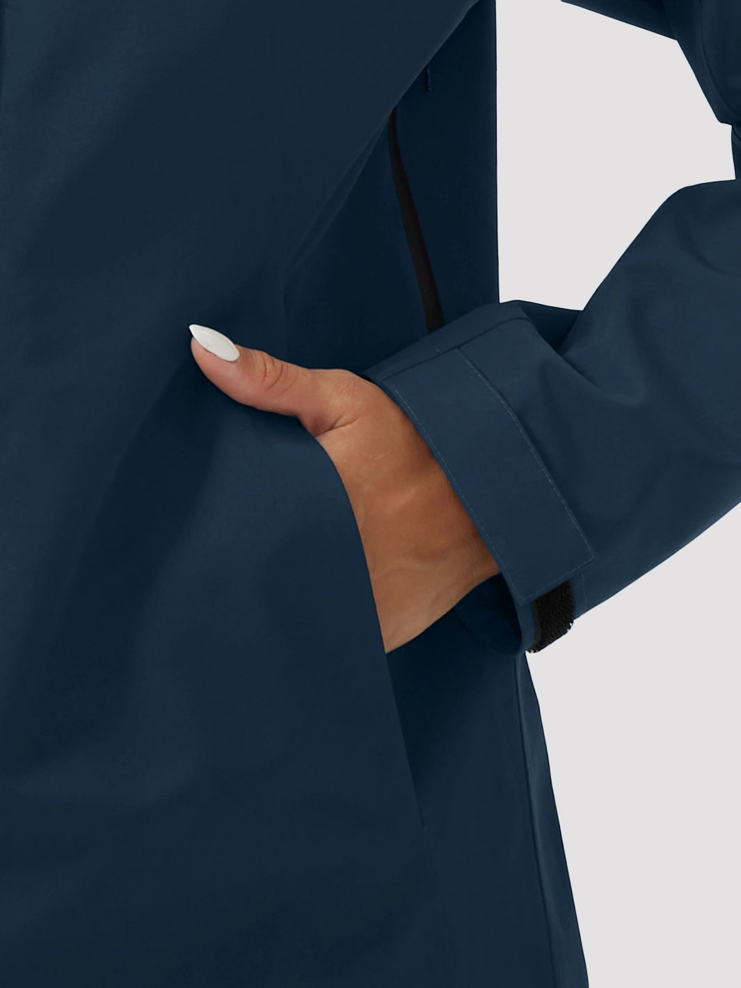 Veste de pluie imperméable et pliable pour femmes