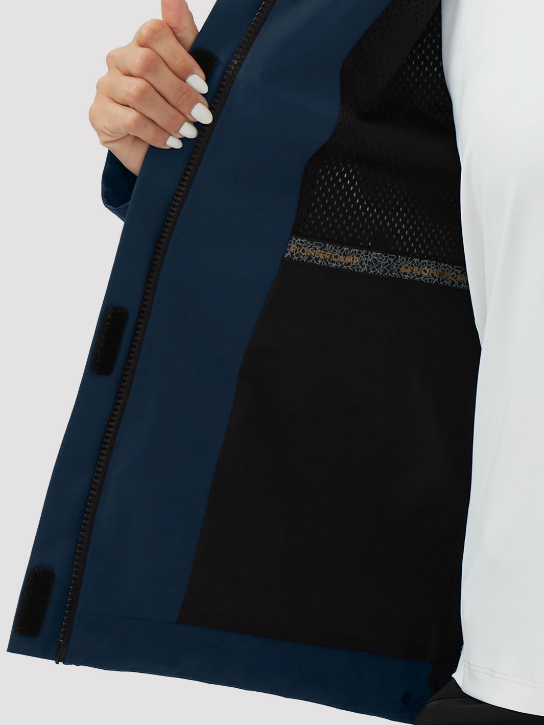 Veste de pluie imperméable et pliable pour femmes