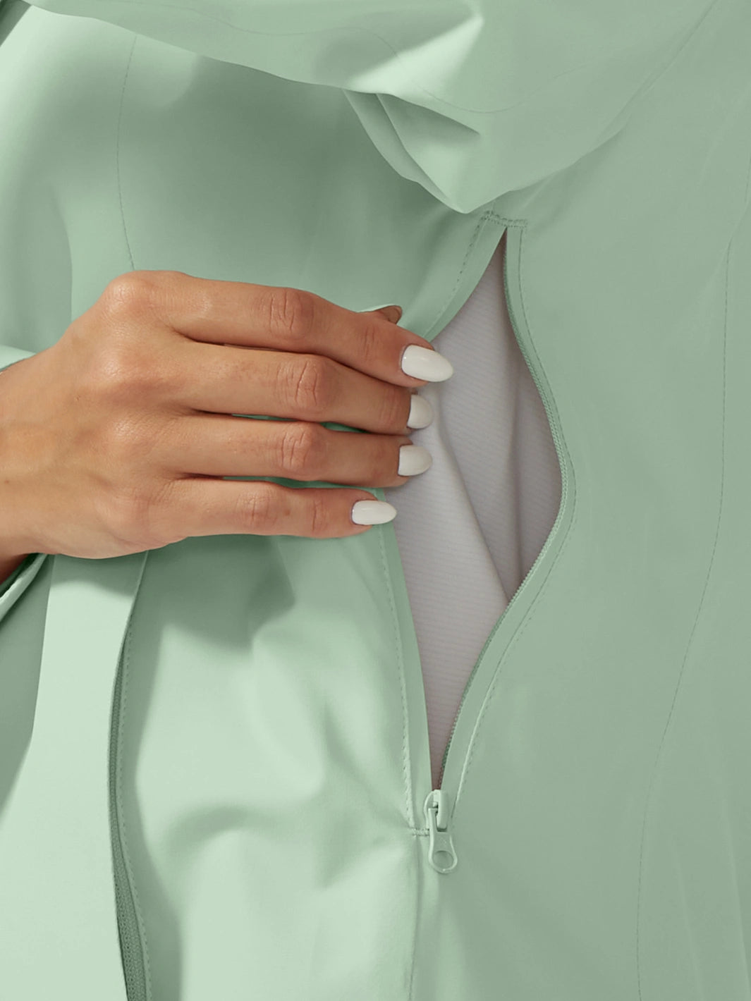 Veste de pluie imperméable et pliable pour femmes