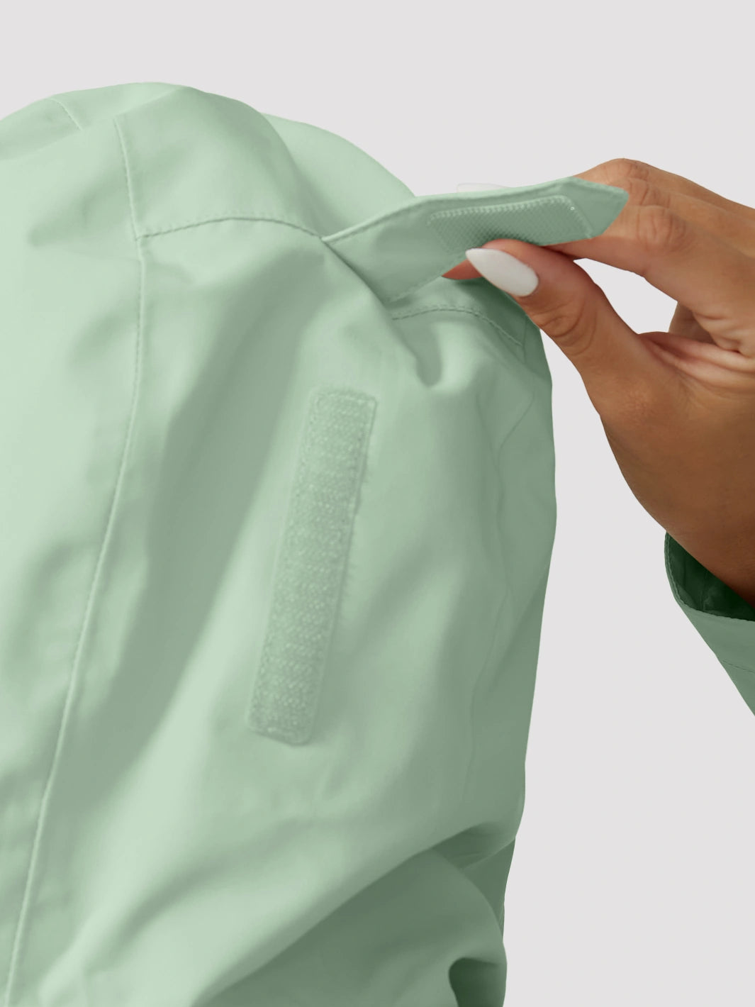Veste de pluie imperméable et pliable pour femmes