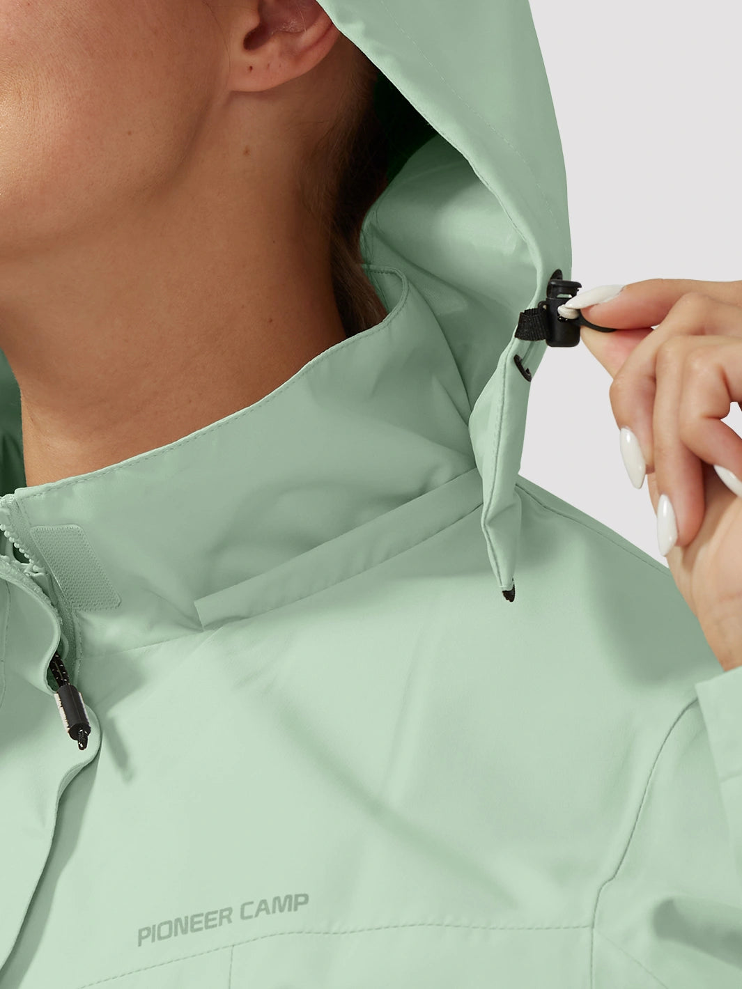 Veste de pluie imperméable et pliable pour femmes