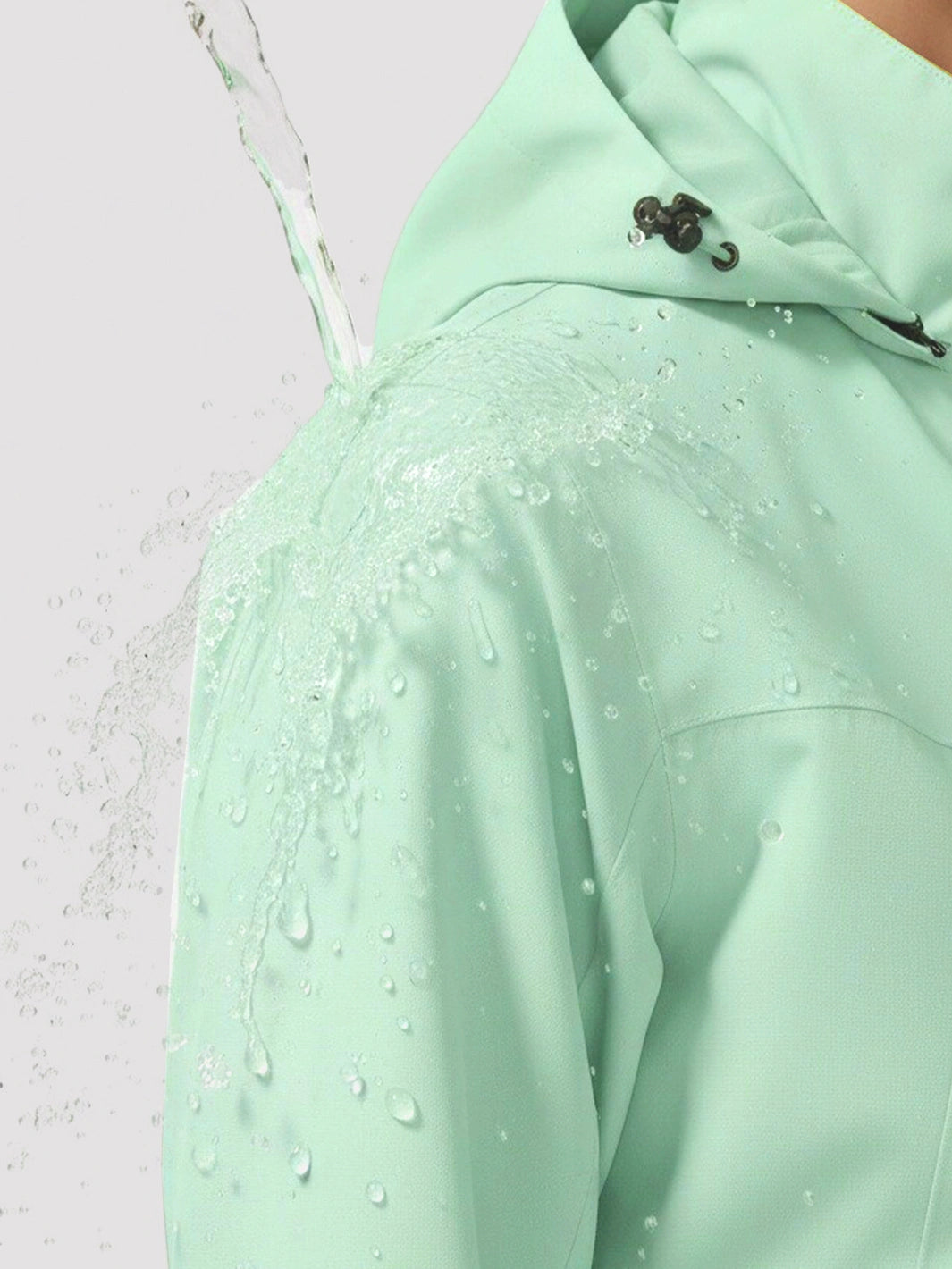 Women's Waterproof Packable Rain Jacket PIONEER CAMP