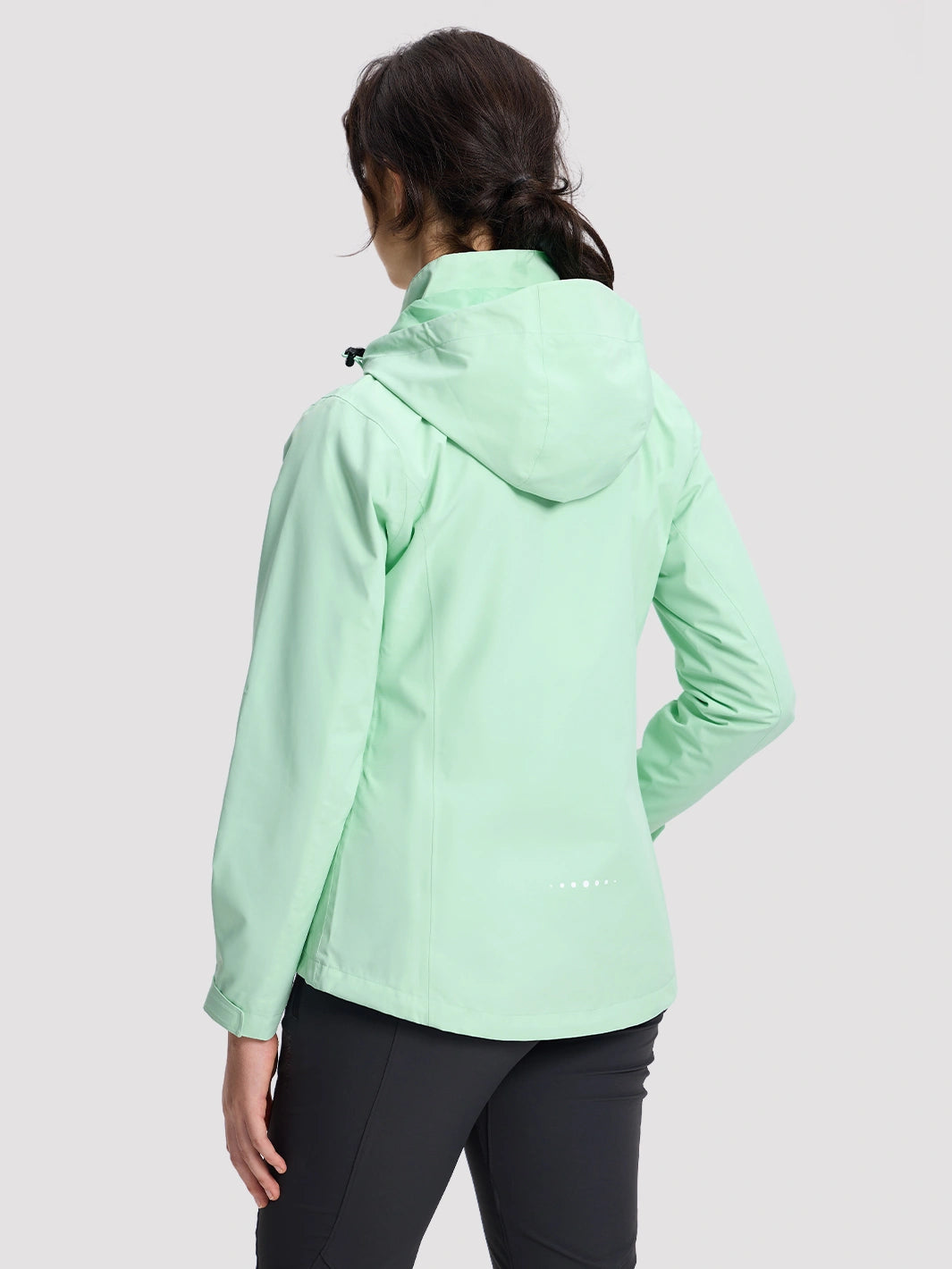 Women's Waterproof Packable Rain Jacket PIONEER CAMP