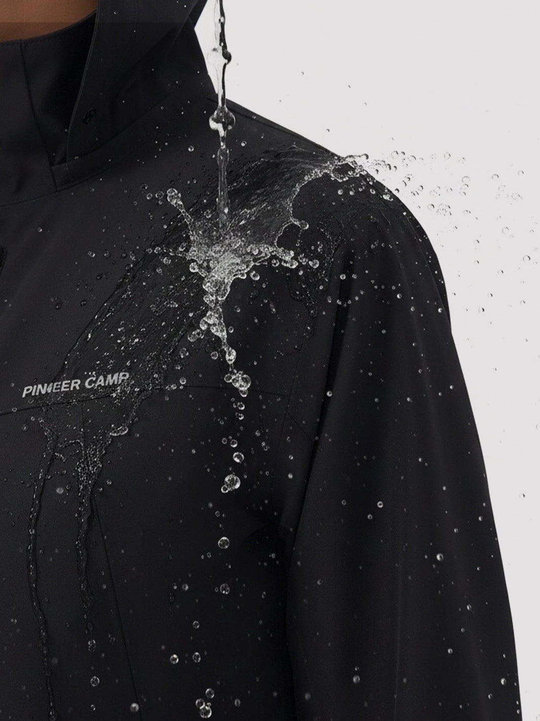 Women's Waterproof Packable Rain Jacket PIONEER CAMP