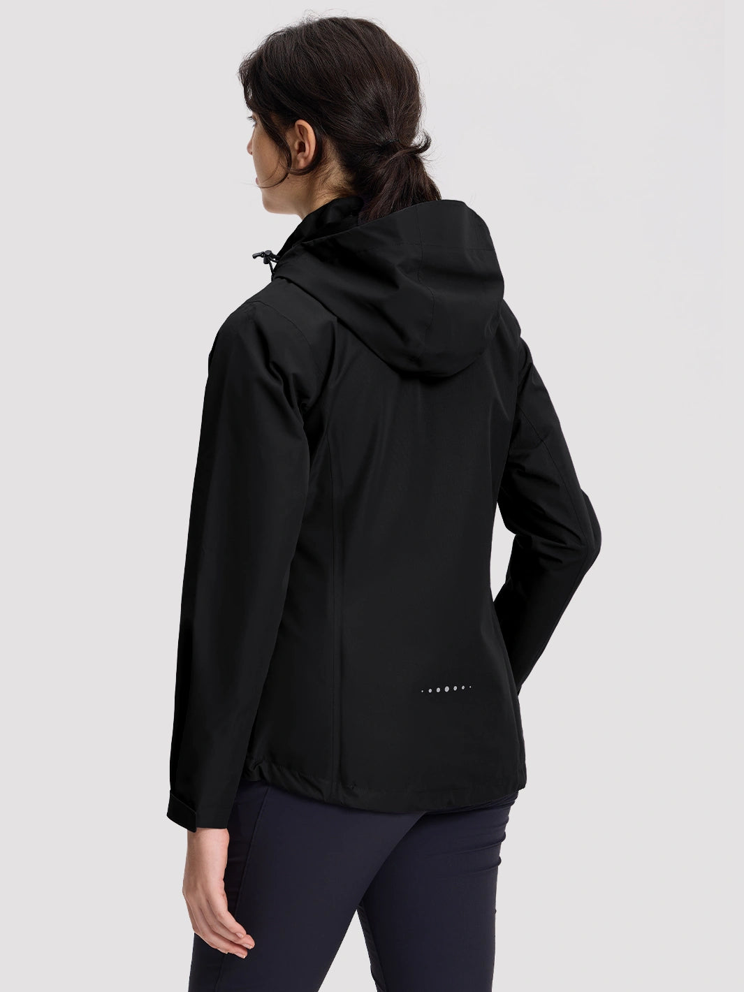 Women's Waterproof Packable Rain Jacket PIONEER CAMP