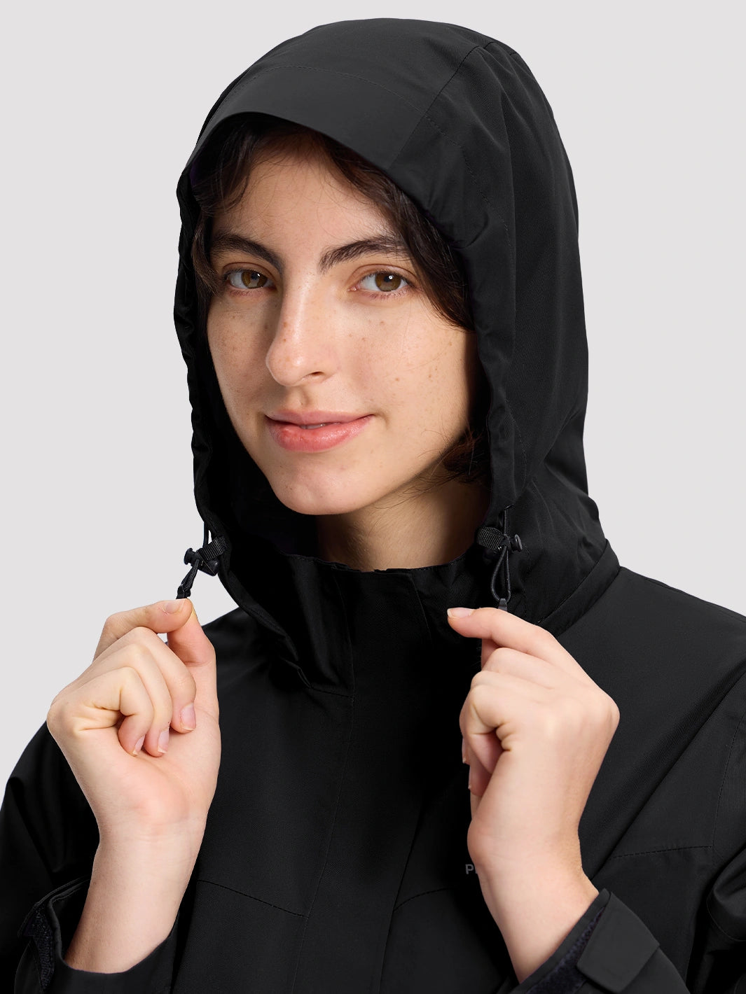 Women's Waterproof Packable Rain Jacket PIONEER CAMP