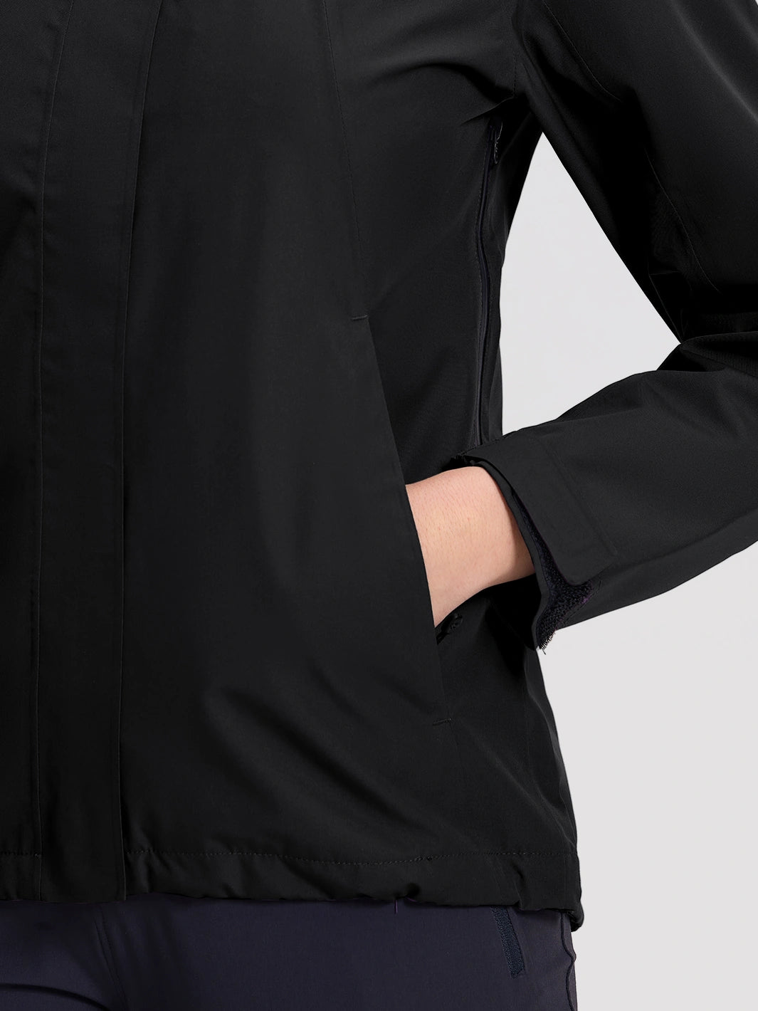 Women's Waterproof Packable Rain Jacket PIONEER CAMP