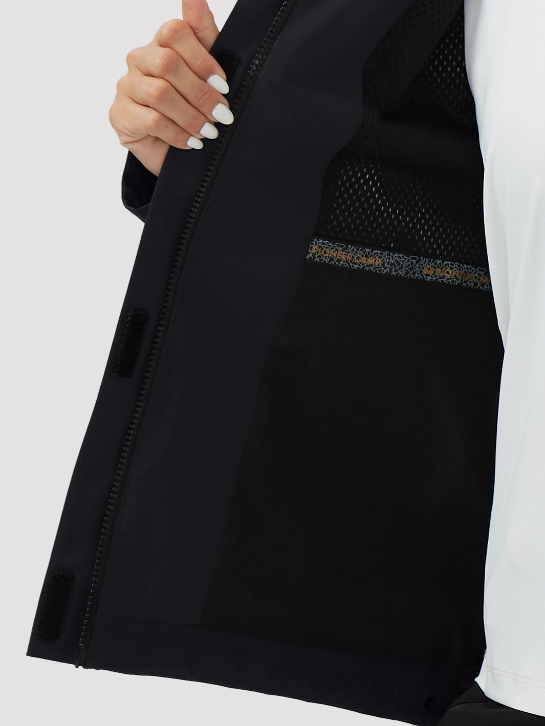 Women's Waterproof Packable Rain Jacket PIONEER CAMP