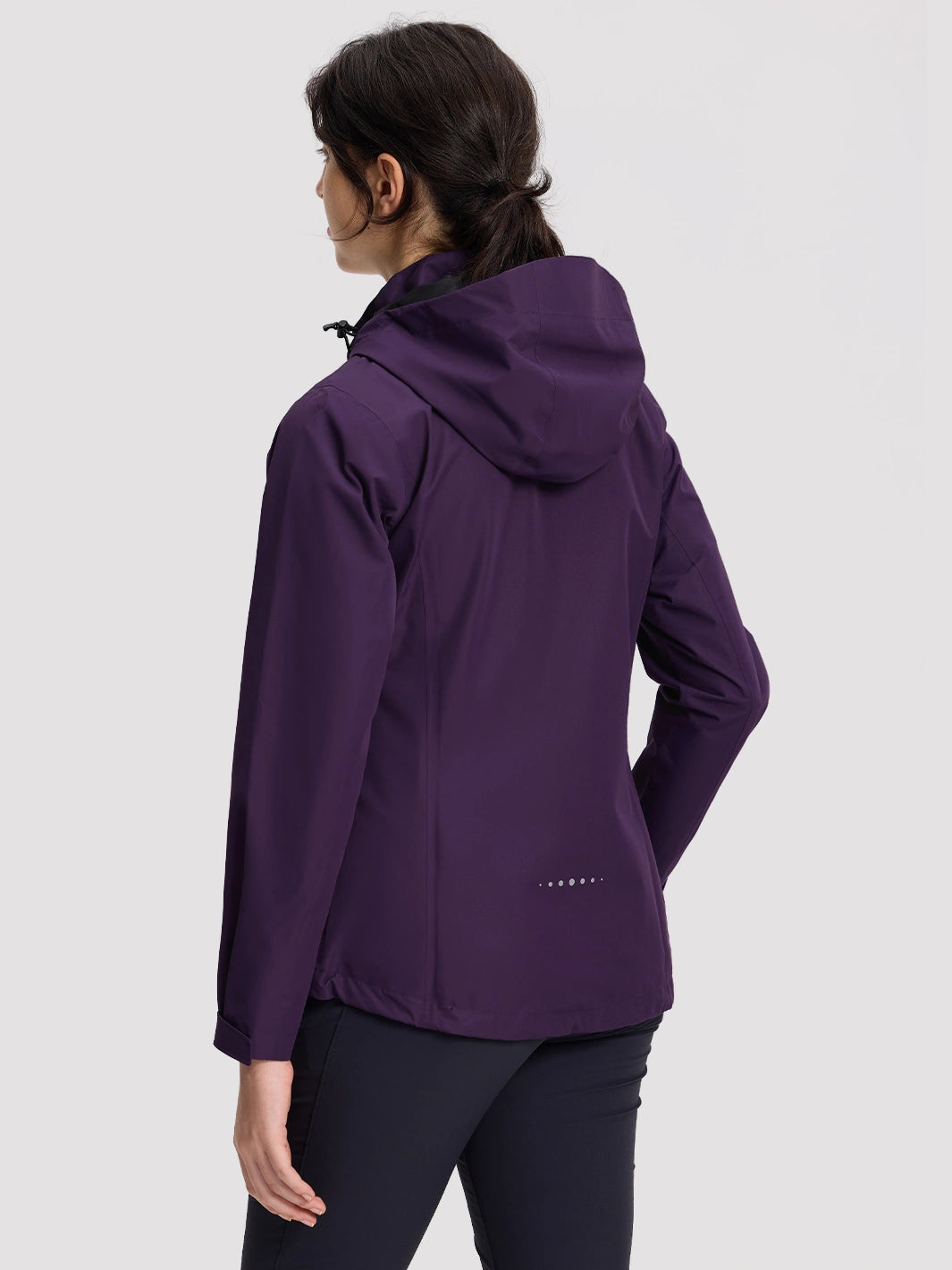 Women's Waterproof Packable Rain Jacket PIONEER CAMP
