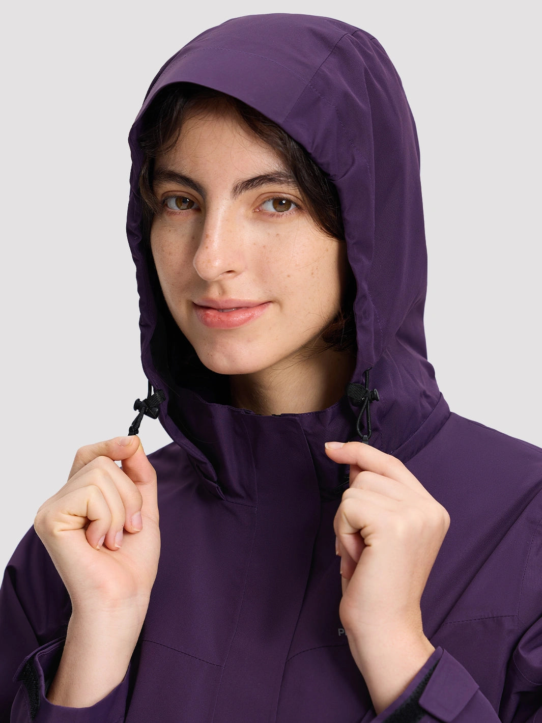 Women's Waterproof Packable Rain Jacket PIONEER CAMP