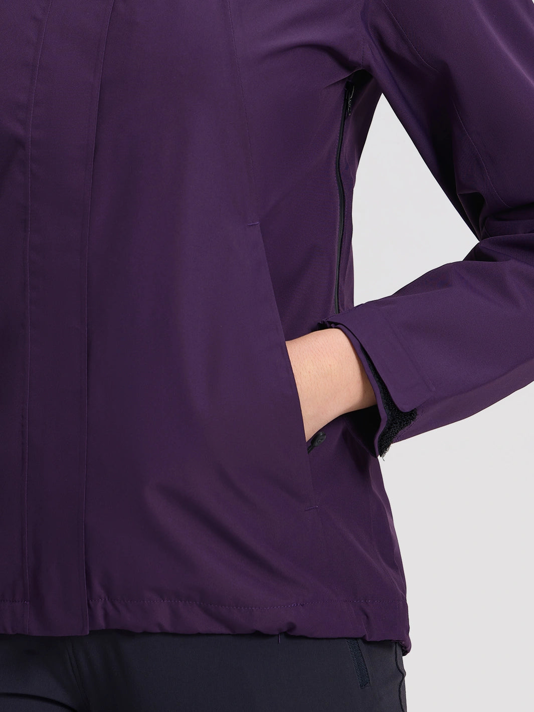 Women's Waterproof Packable Rain Jacket PIONEER CAMP