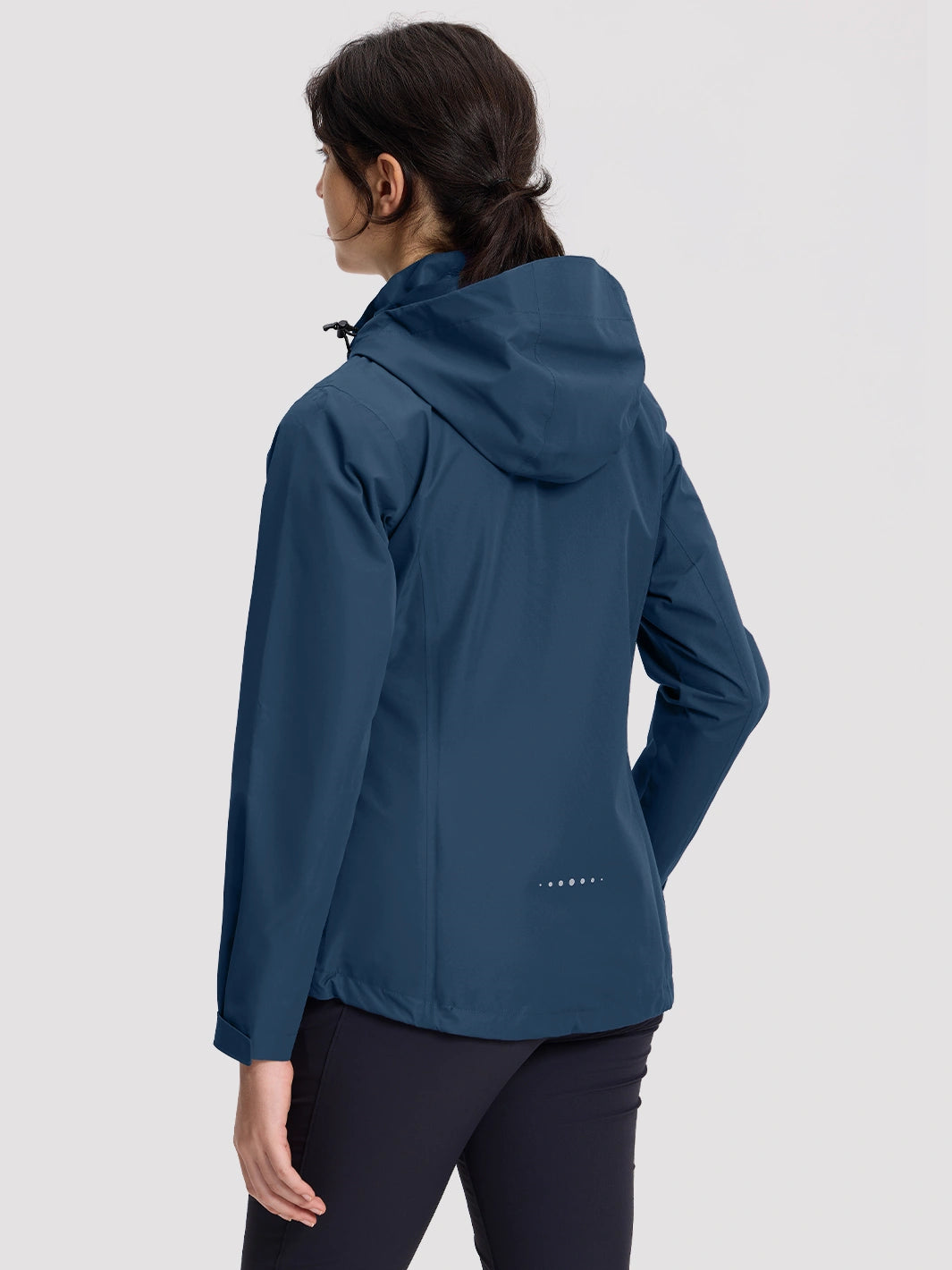 Women's Waterproof Packable Rain Jacket PIONEER CAMP
