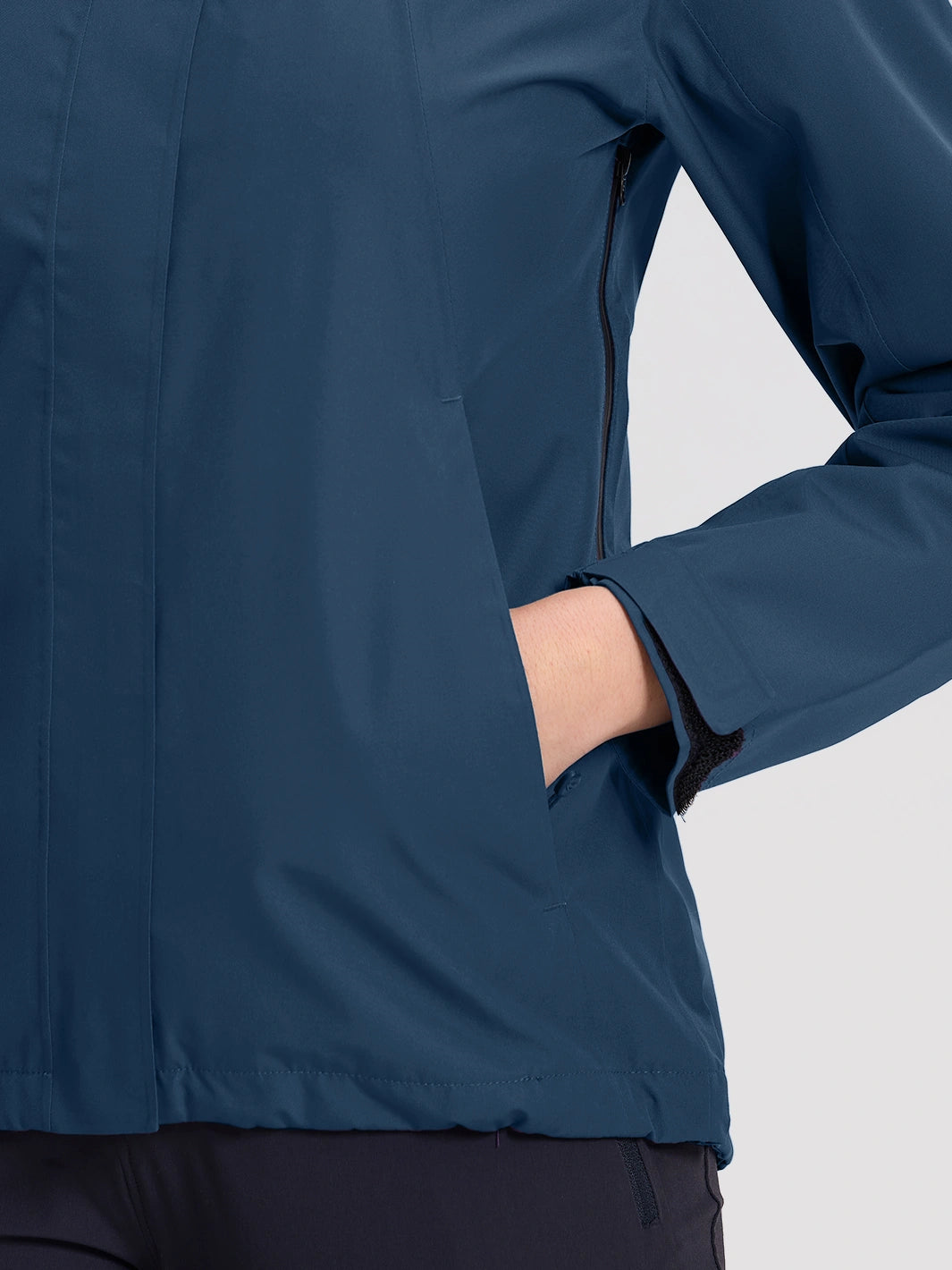 Women's Waterproof Packable Rain Jacket PIONEER CAMP