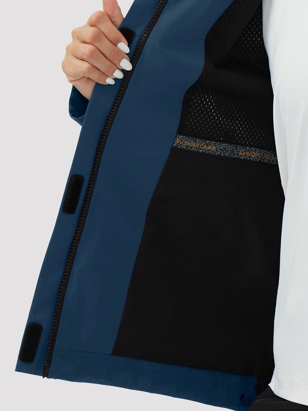 Women's Waterproof Packable Rain Jacket PIONEER CAMP