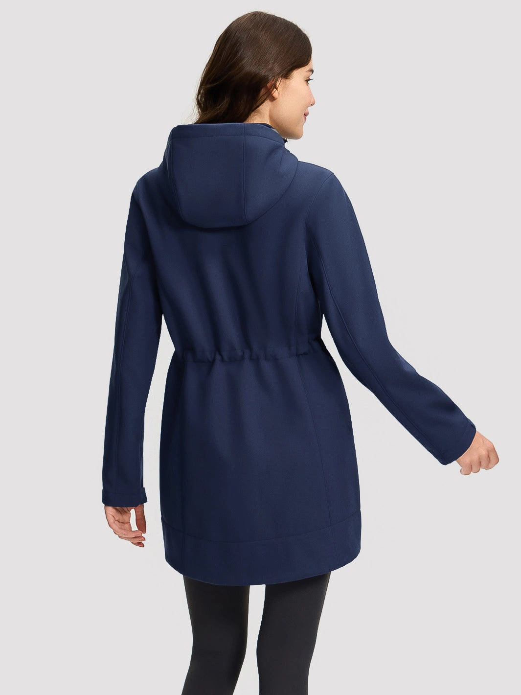 Women's Fleece-Lined Softshell Jacket with Removable Hood