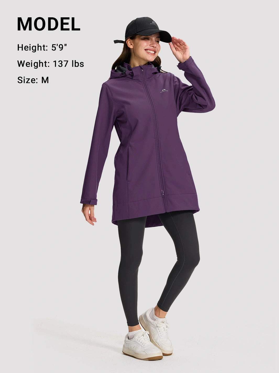 Women's Fleece-Lined Softshell Jacket with Removable Hood