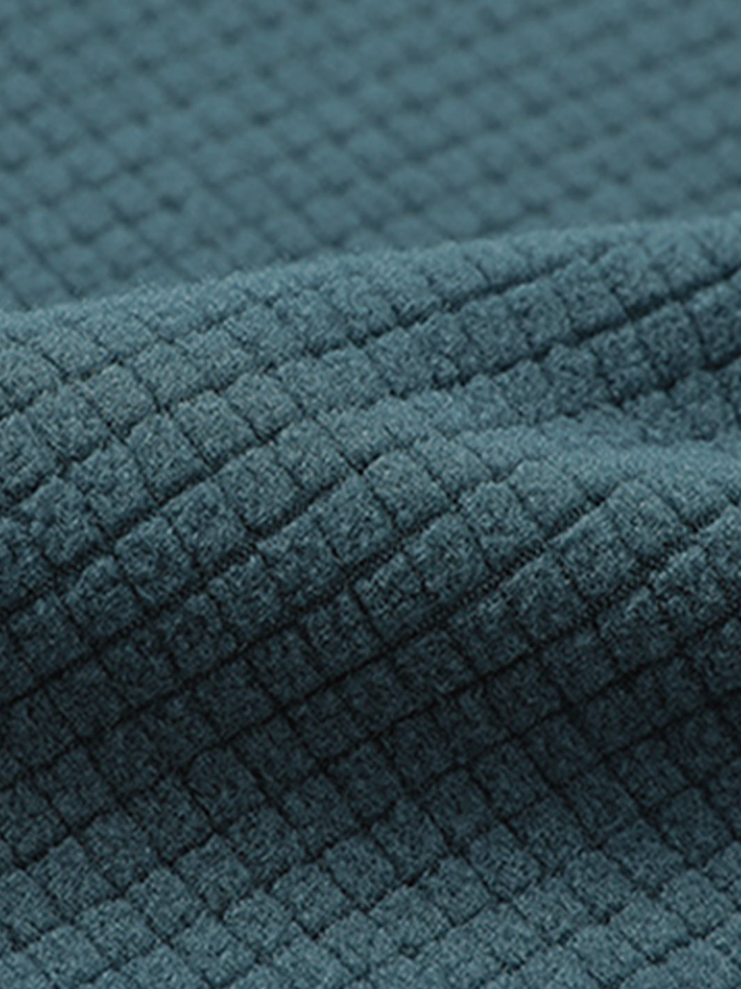 Men's Lightweight 1/4-Zip Grid Fleece Jacket