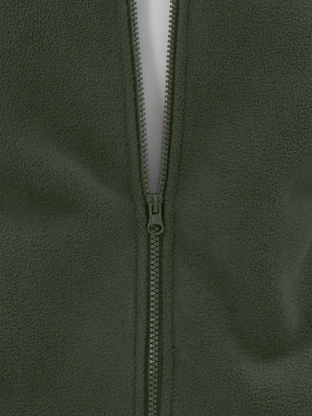 Men's Sherpa-Lined Polar Fleece Full-Zip Winter Jacket