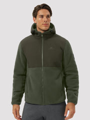 Men's Anti-Pilling Sherpa-Lined Full-Zip Hoodie PIONEER CAMP
