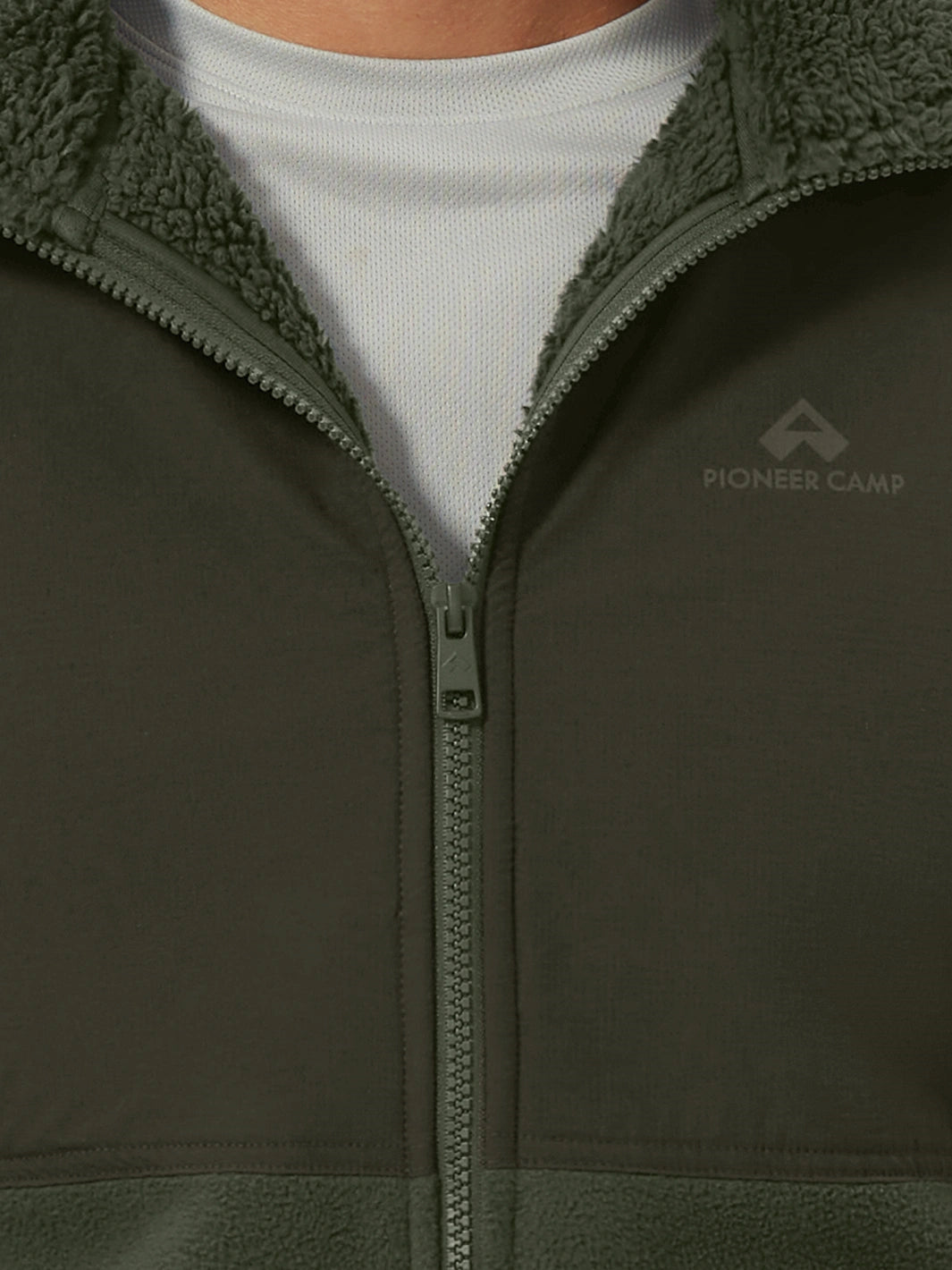 Men's Anti-Pilling Sherpa-Lined Full-Zip Hoodie
