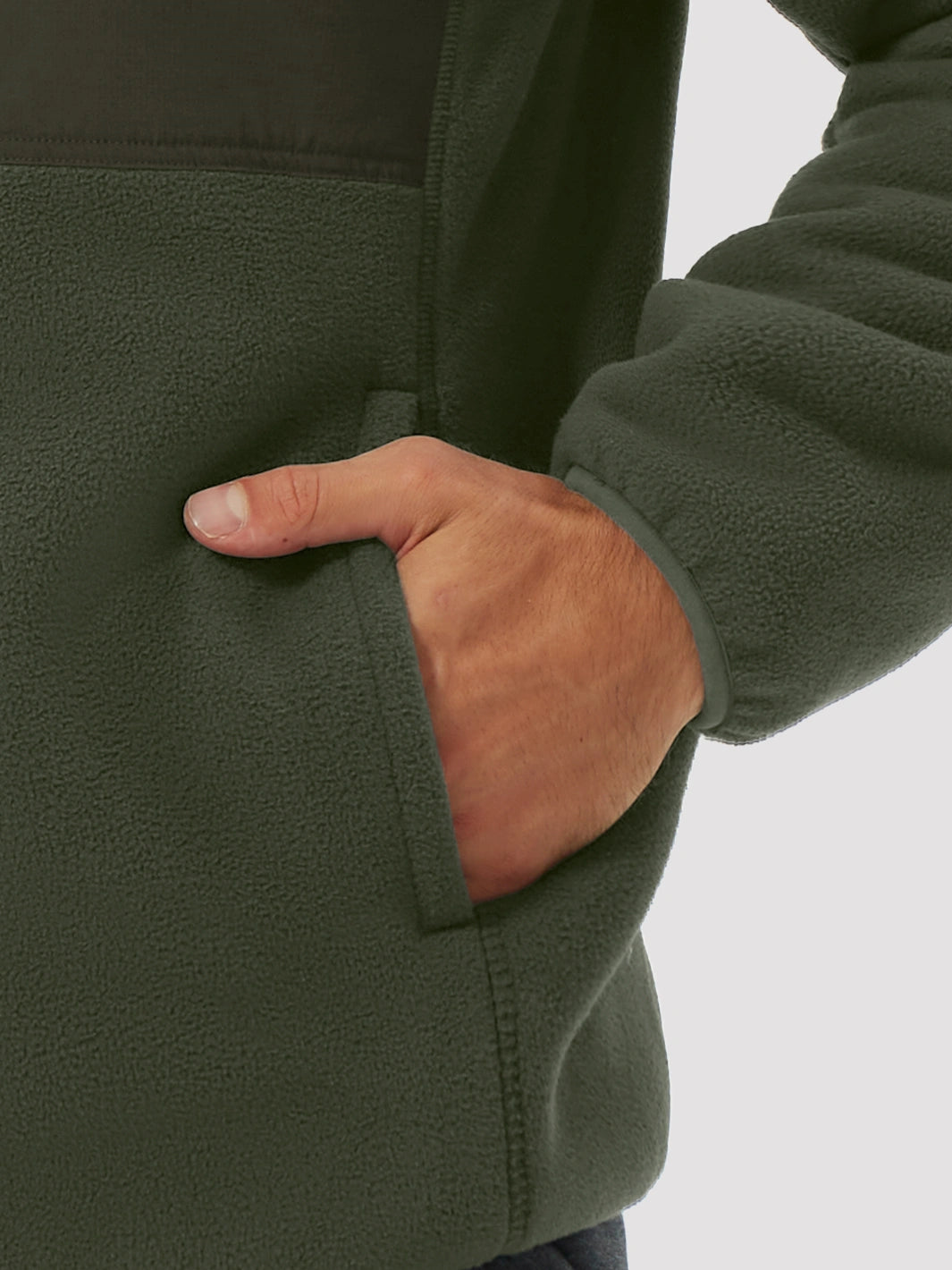 Men's Anti-Pilling Sherpa-Lined Full-Zip Hoodie