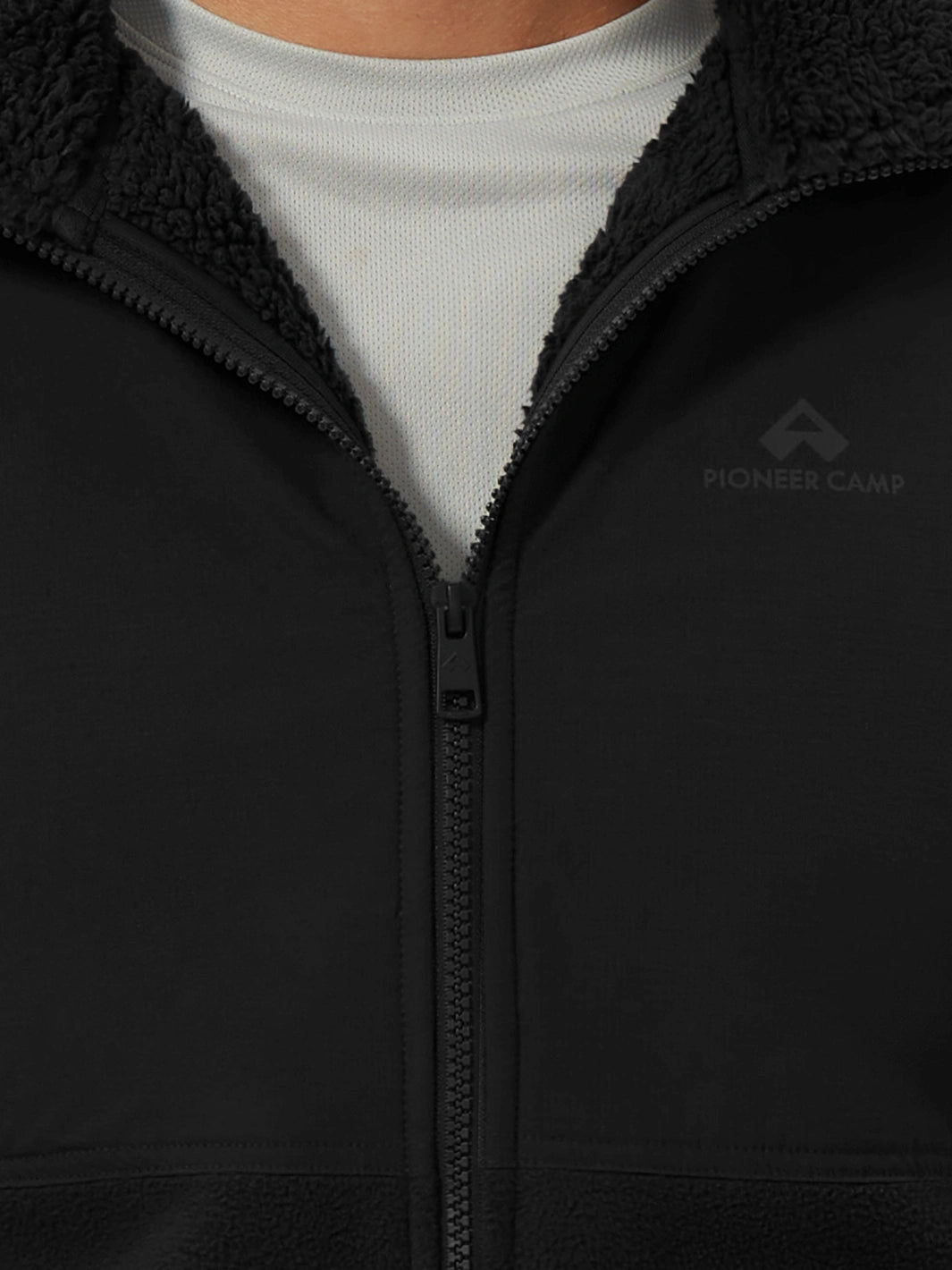 Men's Anti-Pilling Sherpa-Lined Full-Zip Hoodie