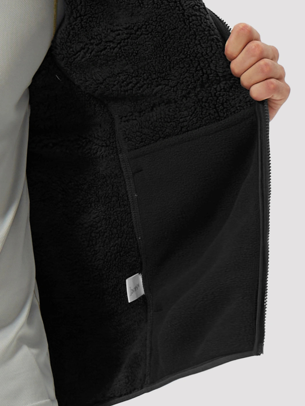 Men's Anti-Pilling Sherpa-Lined Full-Zip Hoodie