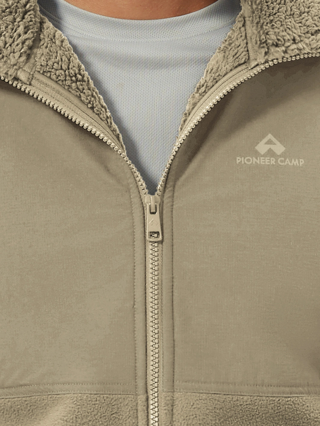 Men's Anti-Pilling Sherpa-Lined Full-Zip Hoodie