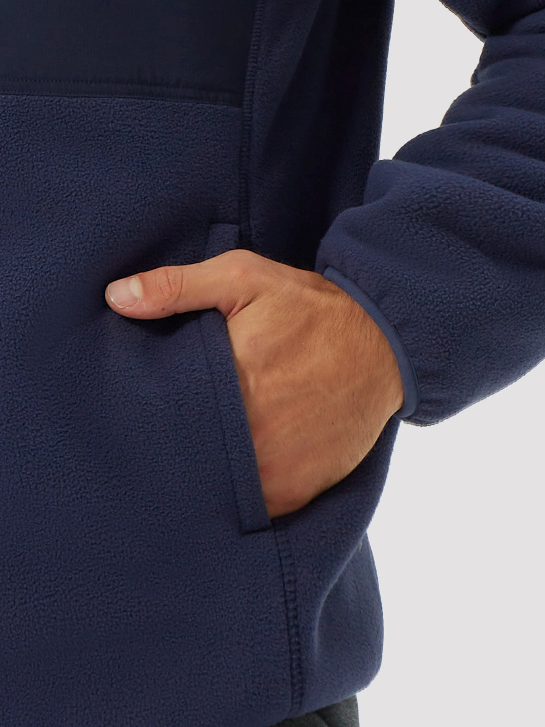 Men's Anti-Pilling Sherpa-Lined Full-Zip Hoodie