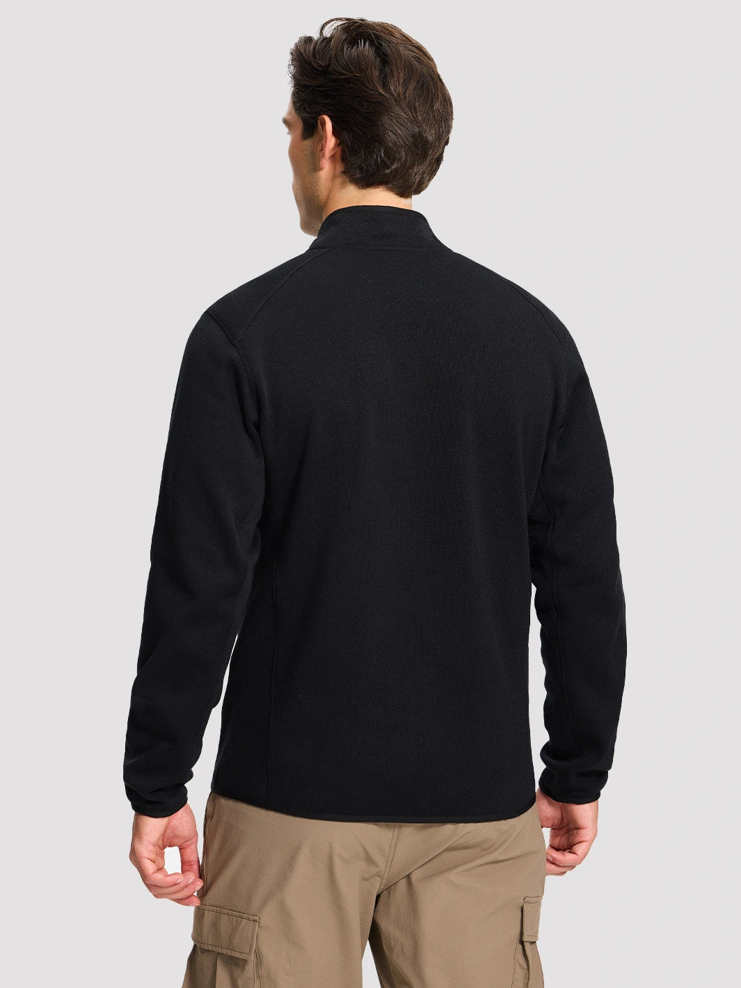 Men's 340g Anti-Static Fleece Full-Zip Jacket