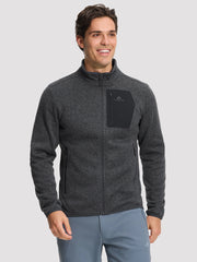 Men's 340g Anti-Static Fleece Full-Zip Jacket PIONEER CAMP