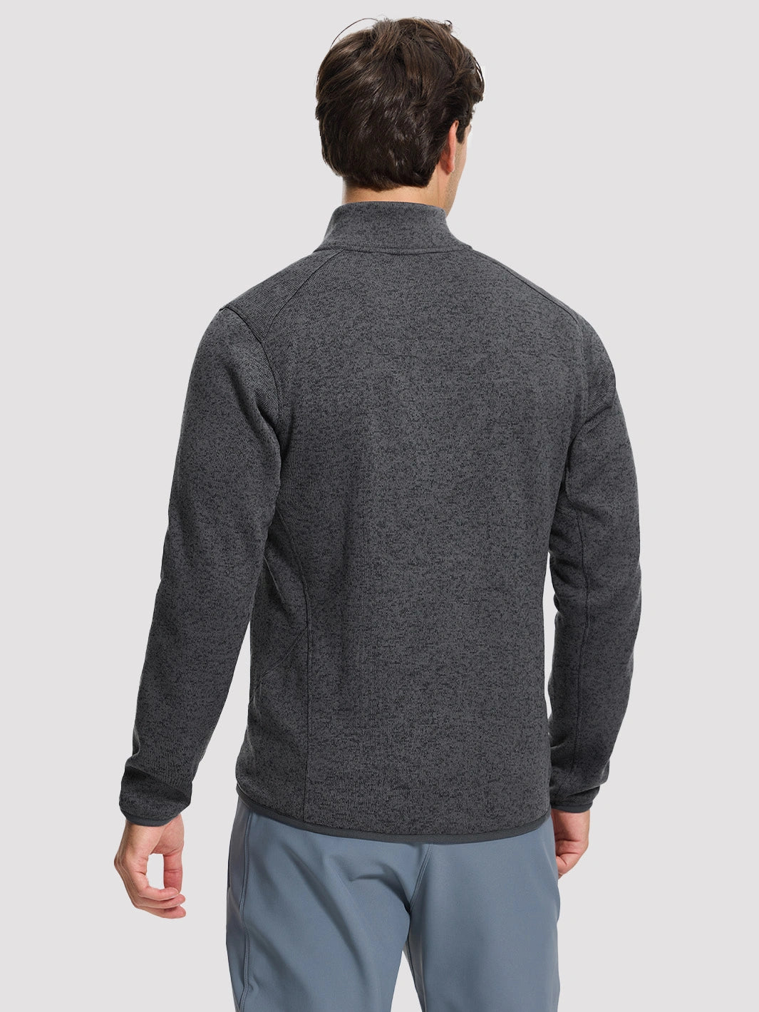 Men's 340g Anti-Static Fleece Full-Zip Jacket